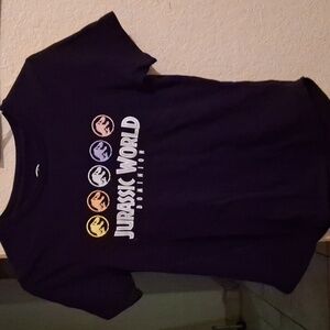 A black jurassic world dominion shirt